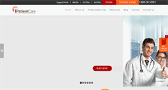 Desktop Screenshot of ipatientcare.com